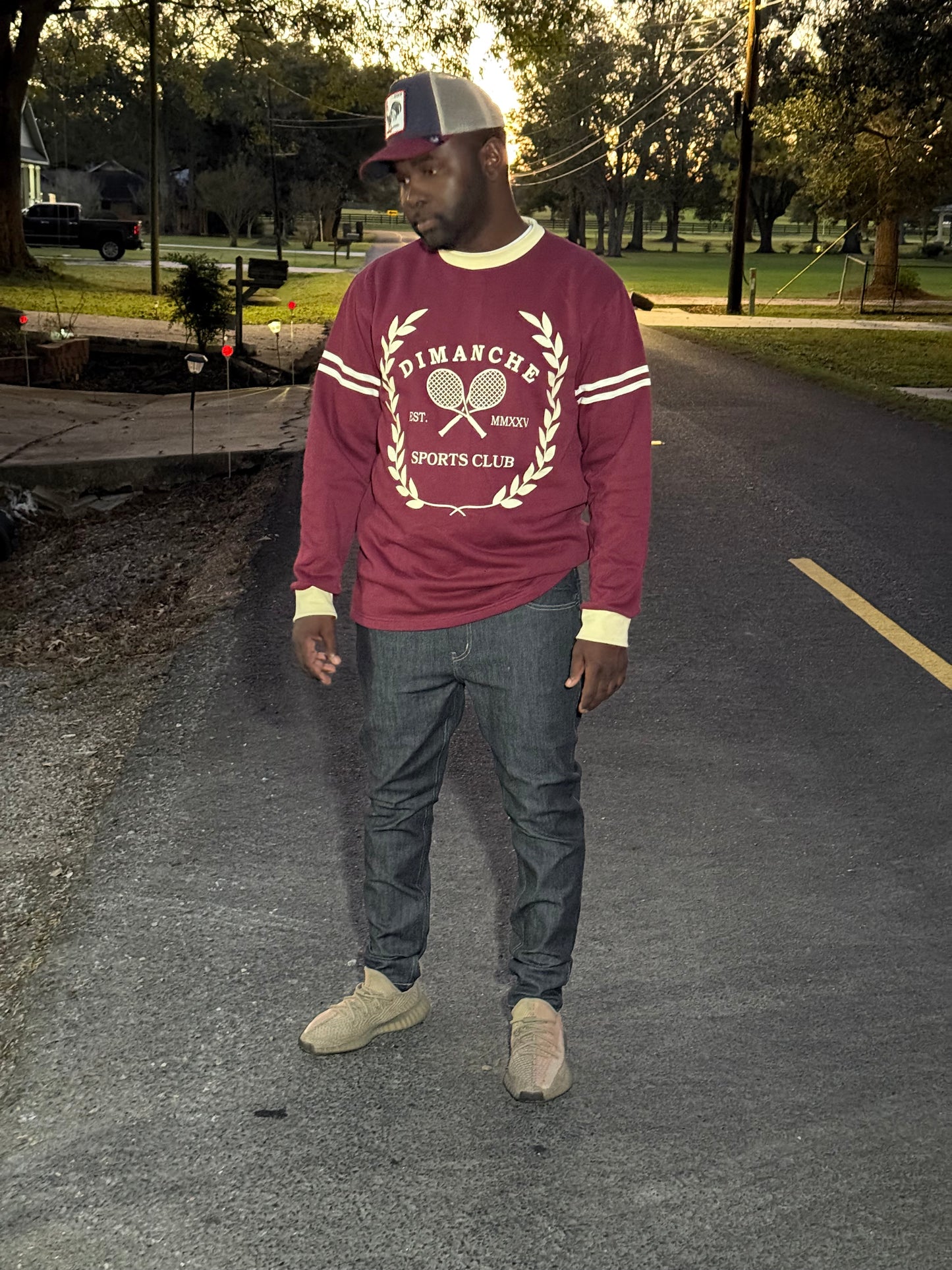 Burgundy Dimanche Sweater