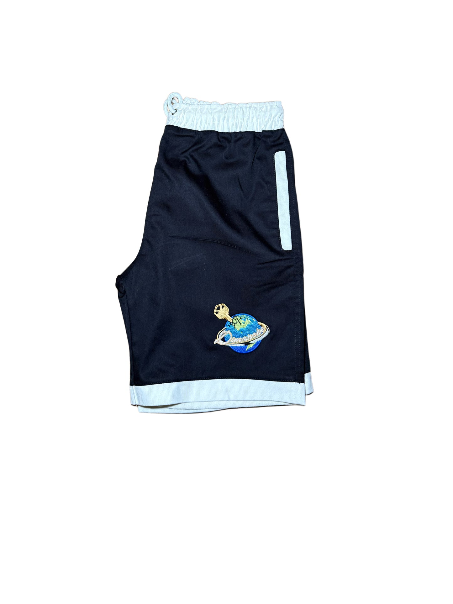 Black and White Dickie short