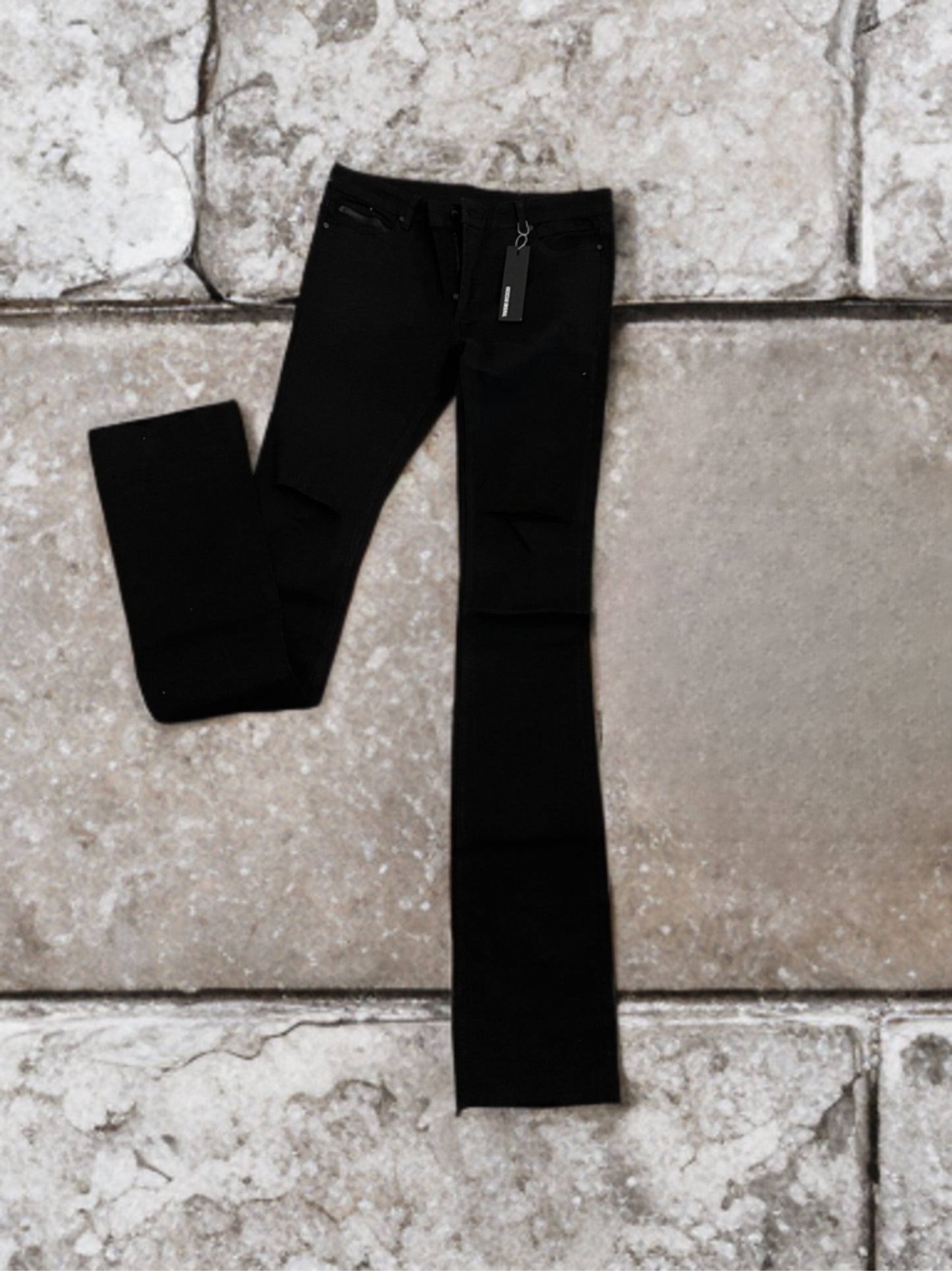 Rockstar All Black Stack Pants