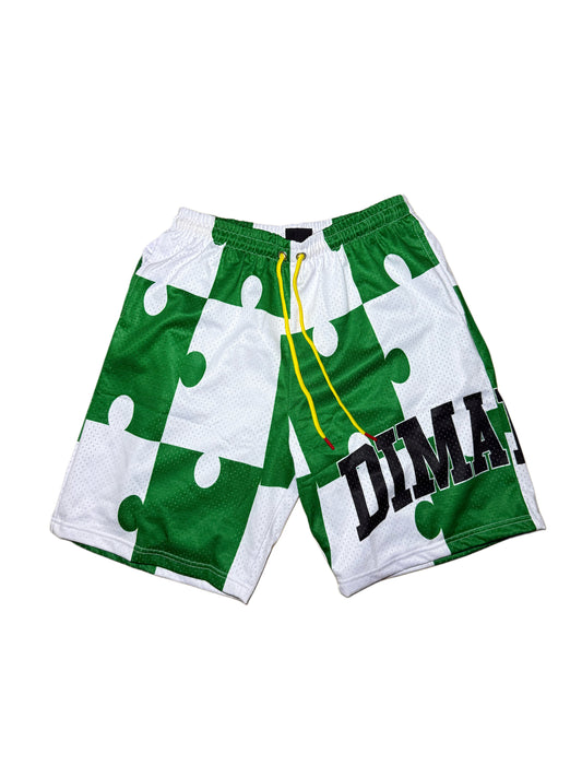 Puzzle Green Short