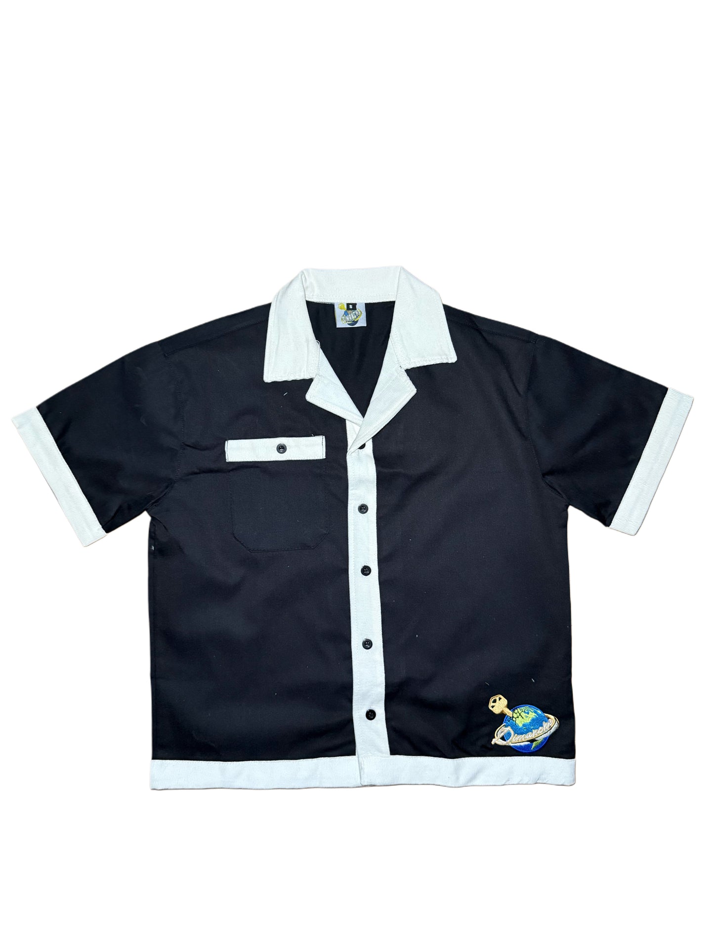 Black & White bowling ball shirt