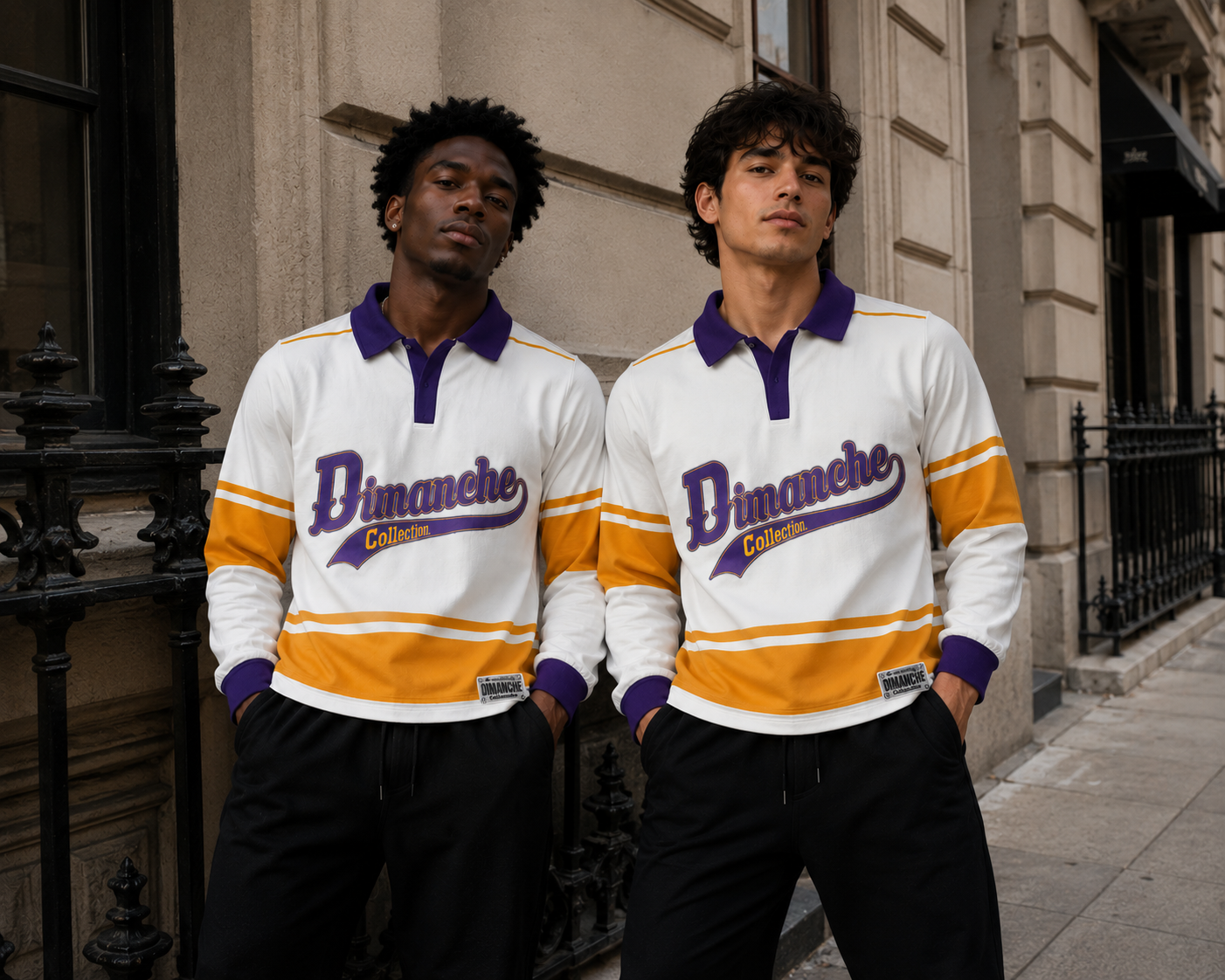 Purple/gold rugby