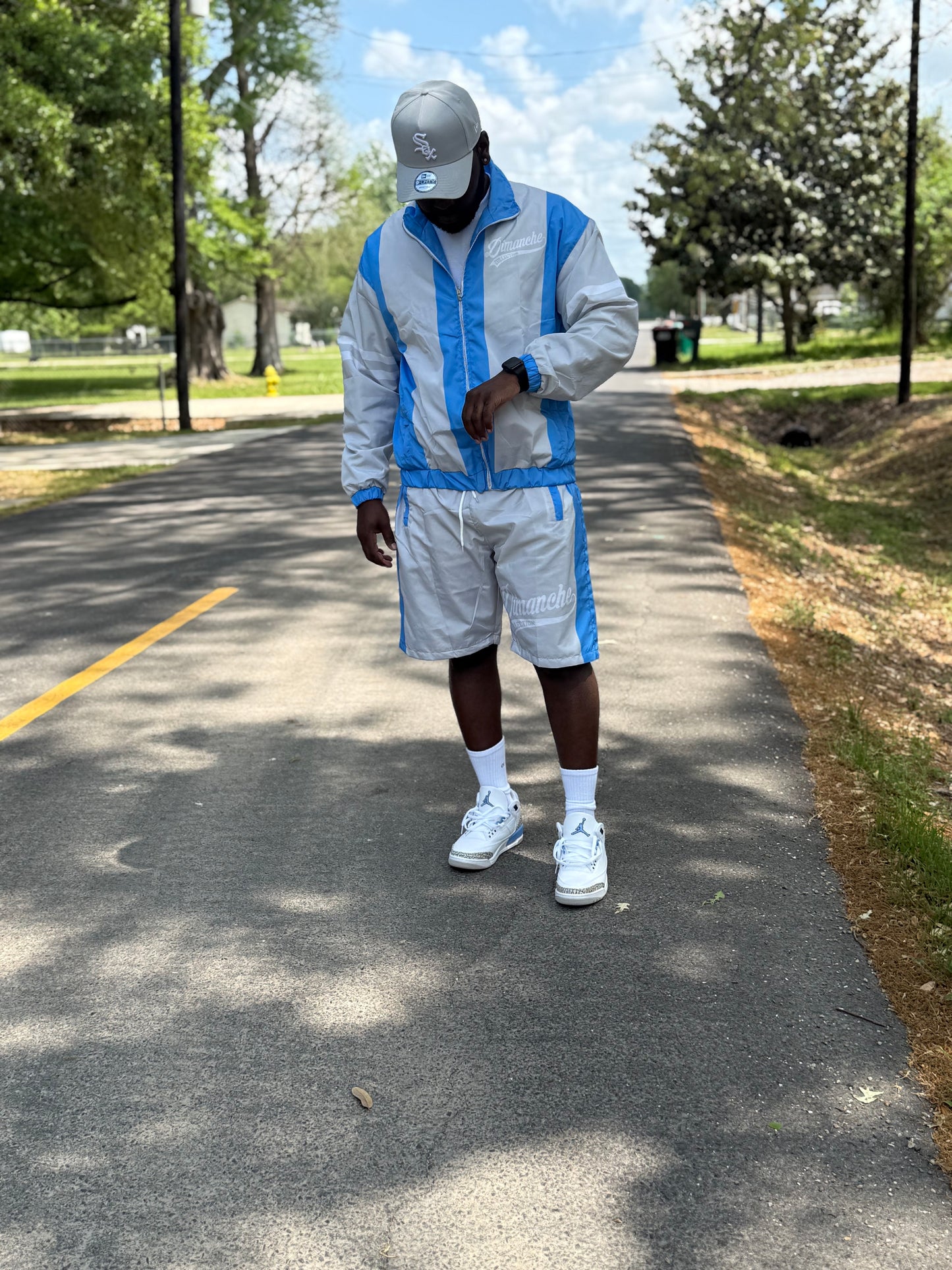 Pastel blue Wind set