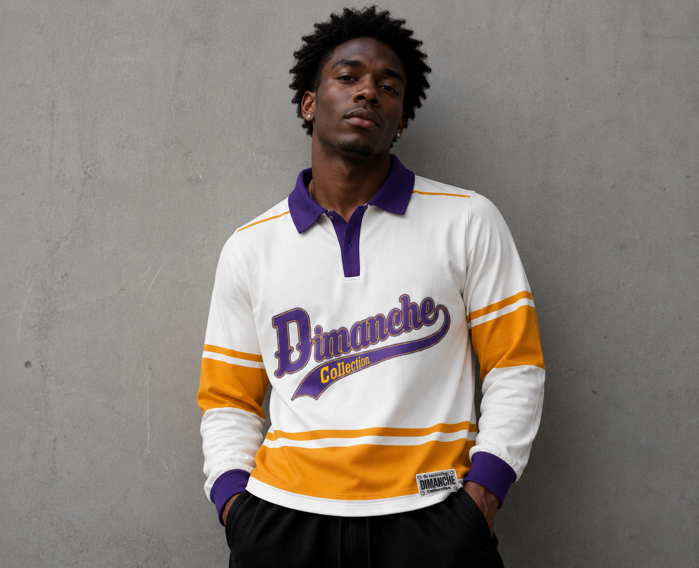 Purple/gold rugby
