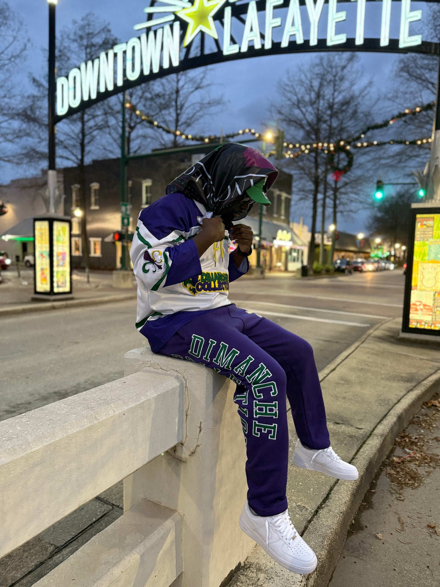 Green Jogging Pants