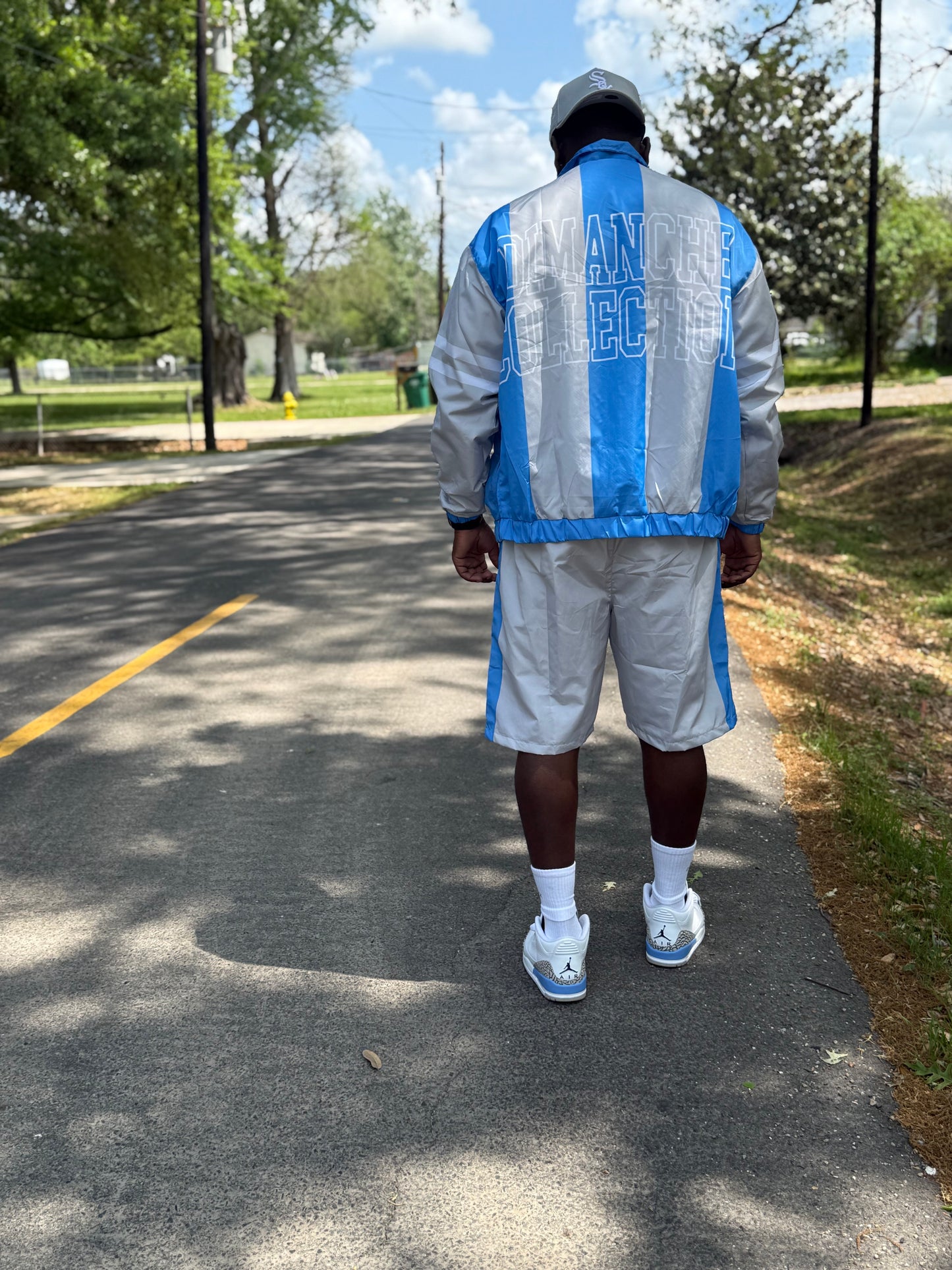 Pastel blue Wind set