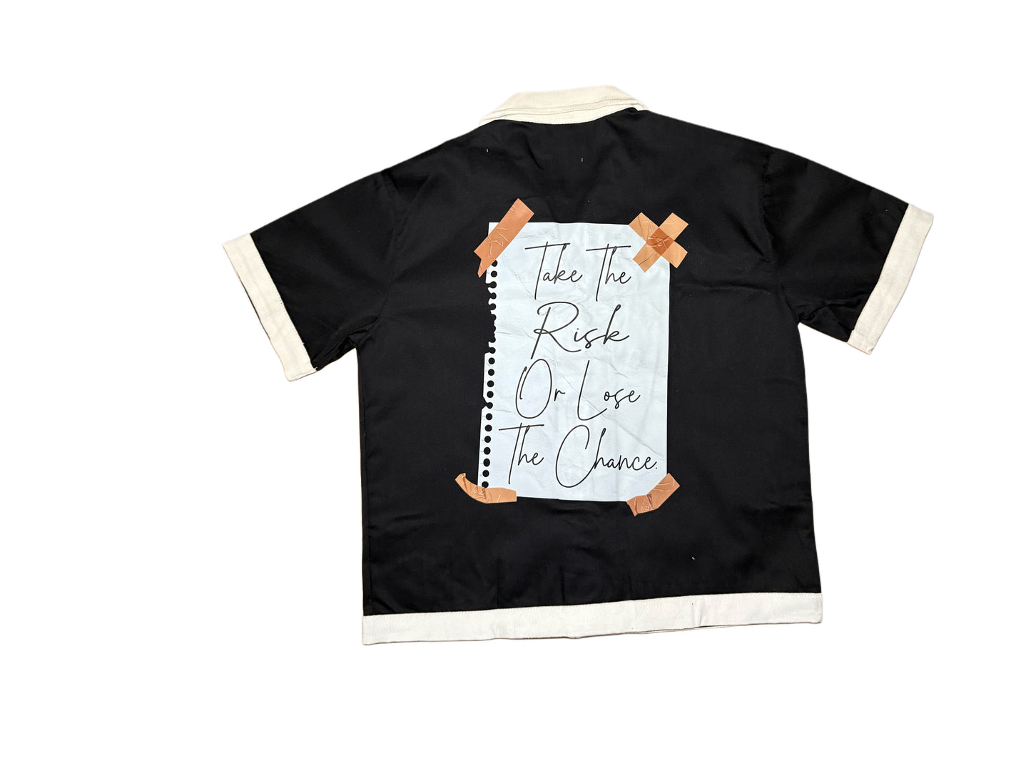 Black & White bowling ball shirt