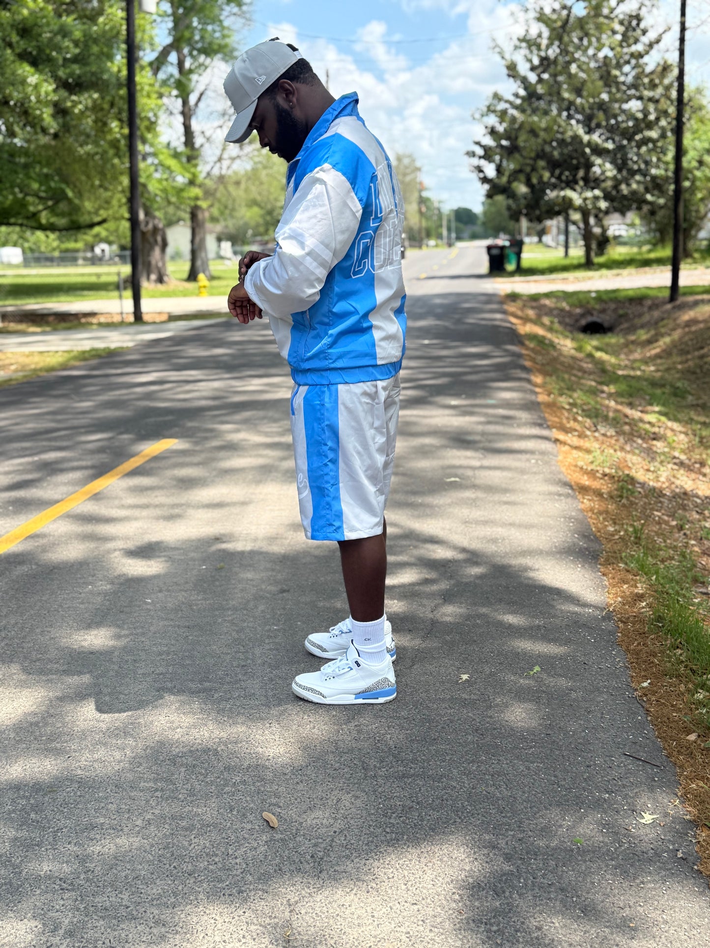 Pastel blue Wind set