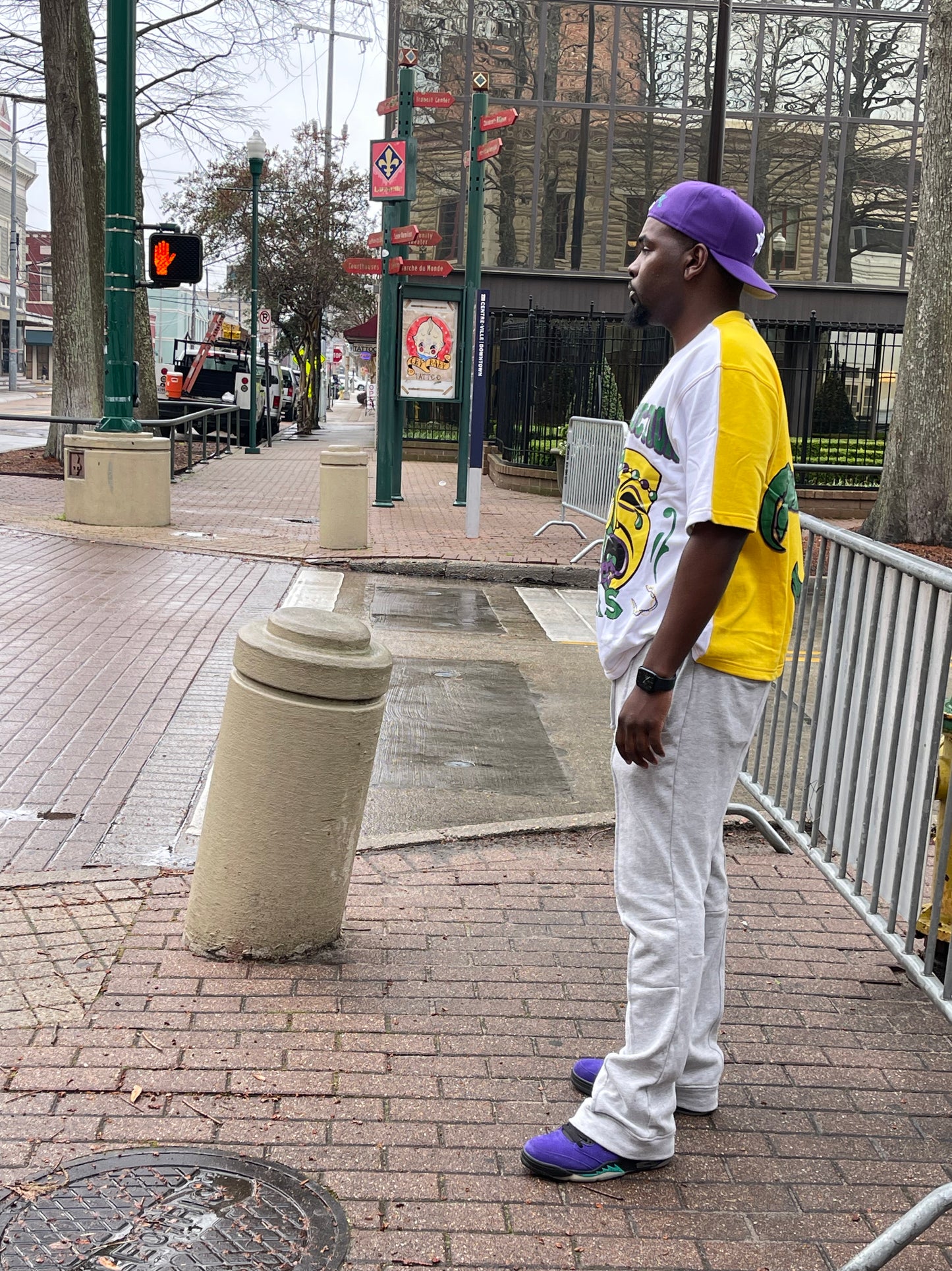 Mardi Gras 2tone yellow