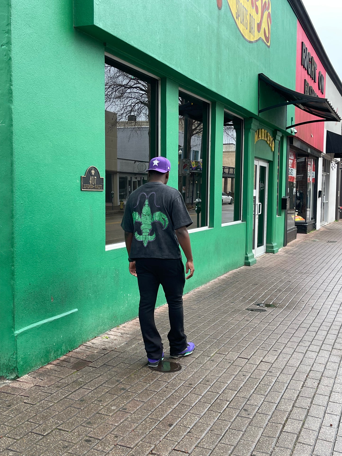 Mardi Gras Acid wash